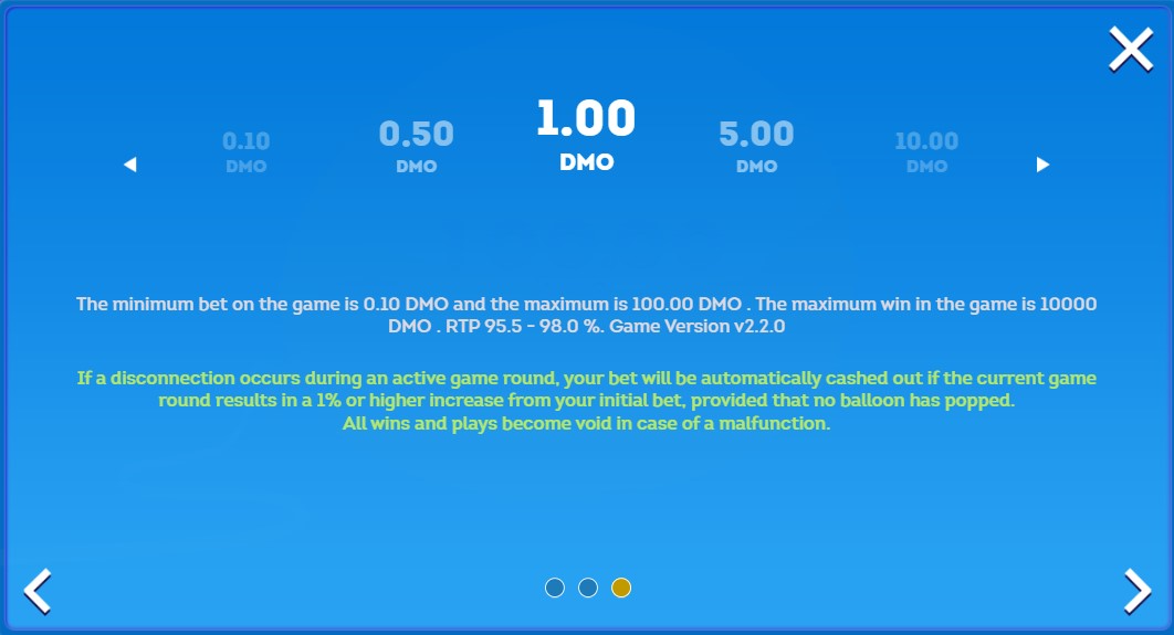 balloon slot demo